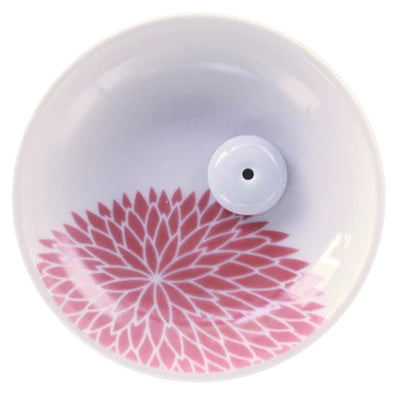 Motif Ceramic Small Incense Plate_Lifestyle