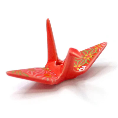 Small Ceramic Origami Crane Incense Holder_Lifestyle