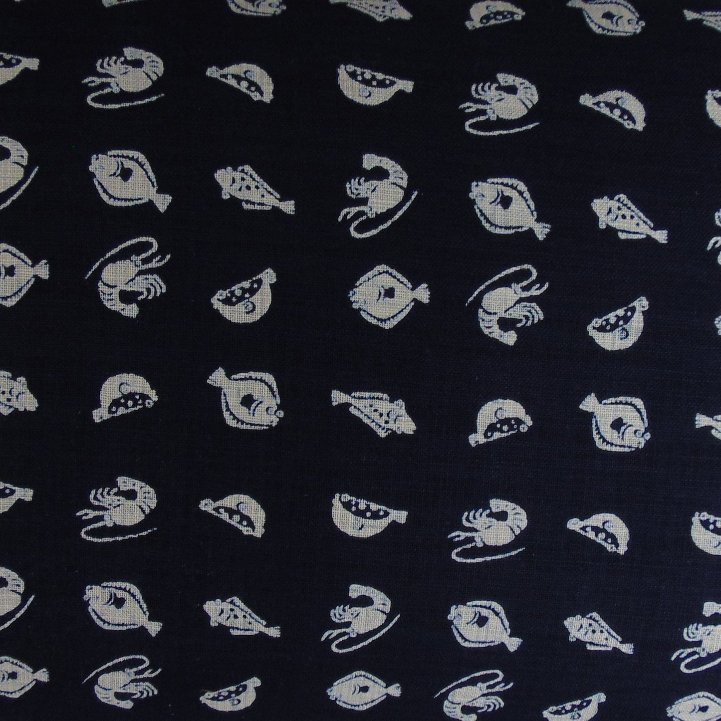 Imported Japanese Fabric - Marin Navy_Fabric_Imported from Japan_100% Cotton_Japanese Sleep System