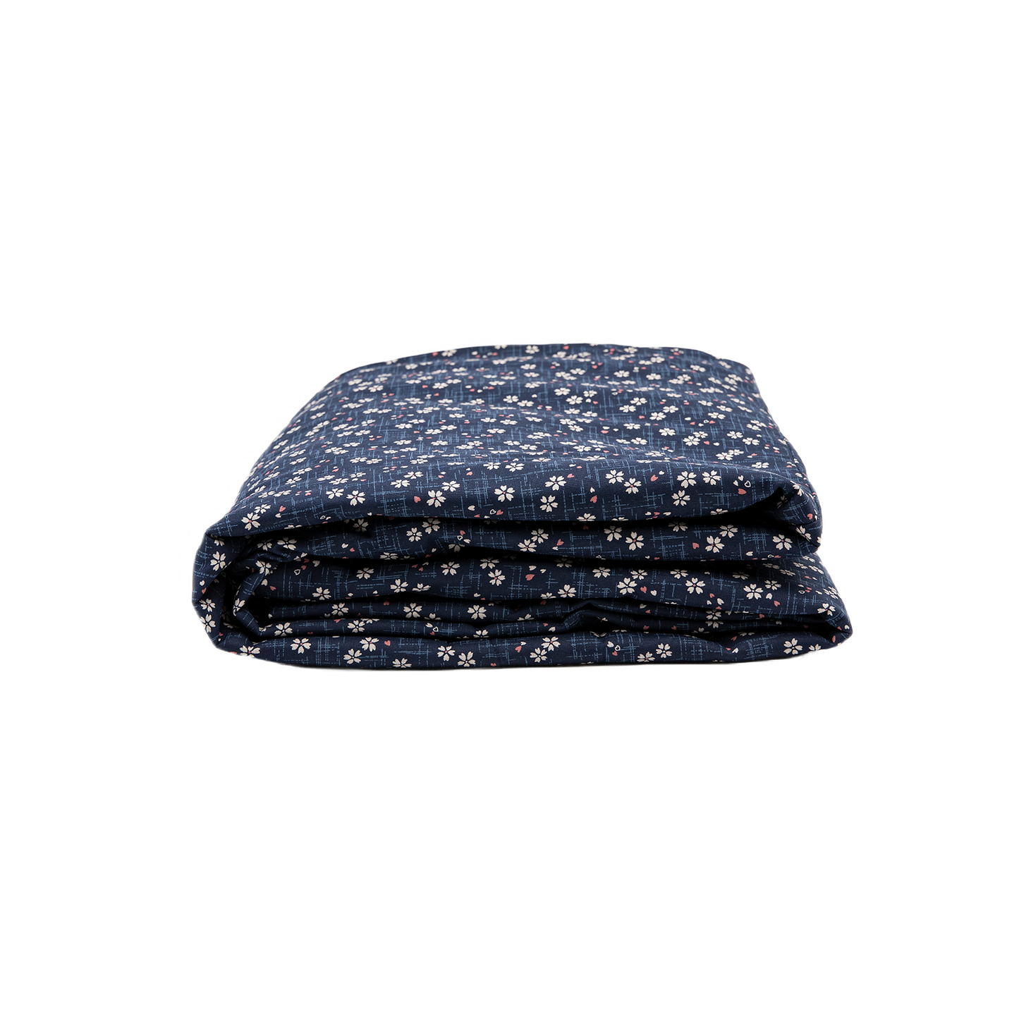 J-Life Sakura Navy Custom Kakefuton with Removable Cover_Kakefutons_Kakefuton with custom cover_Japan Tradition_Sleep System_Handmade__1__2