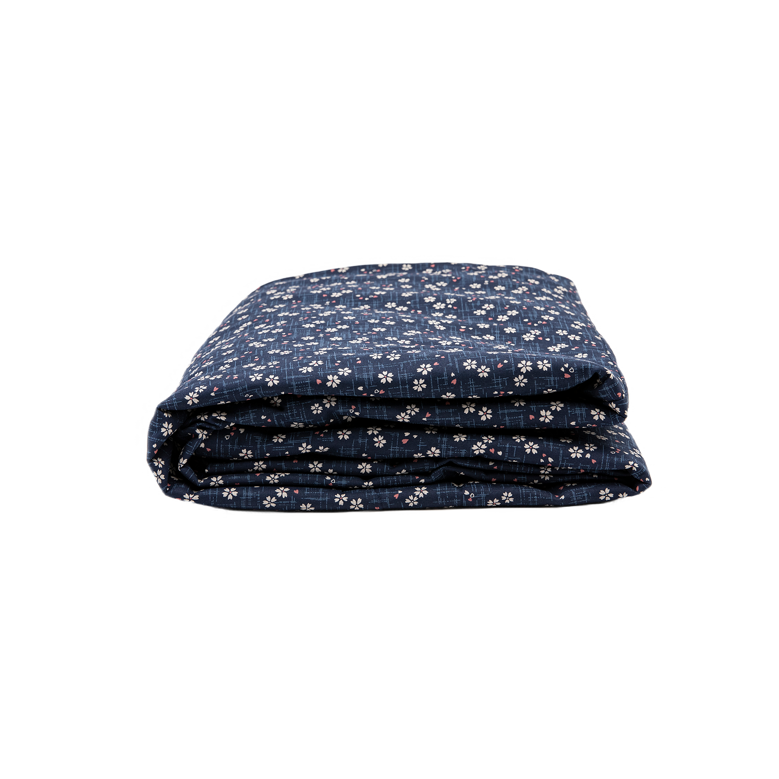 J-Life Sakura Navy Custom Kakefuton with Removable Cover_Kakefutons_Kakefuton with custom cover_Japan Tradition_Sleep System_Handmade__1__2