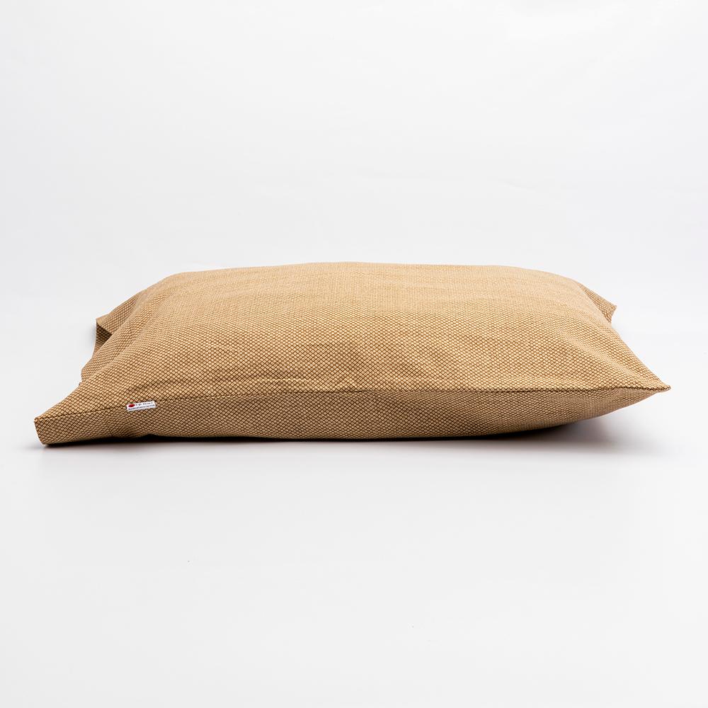 J-Life Dotto Tan Pillowcase_Pillows & Shams