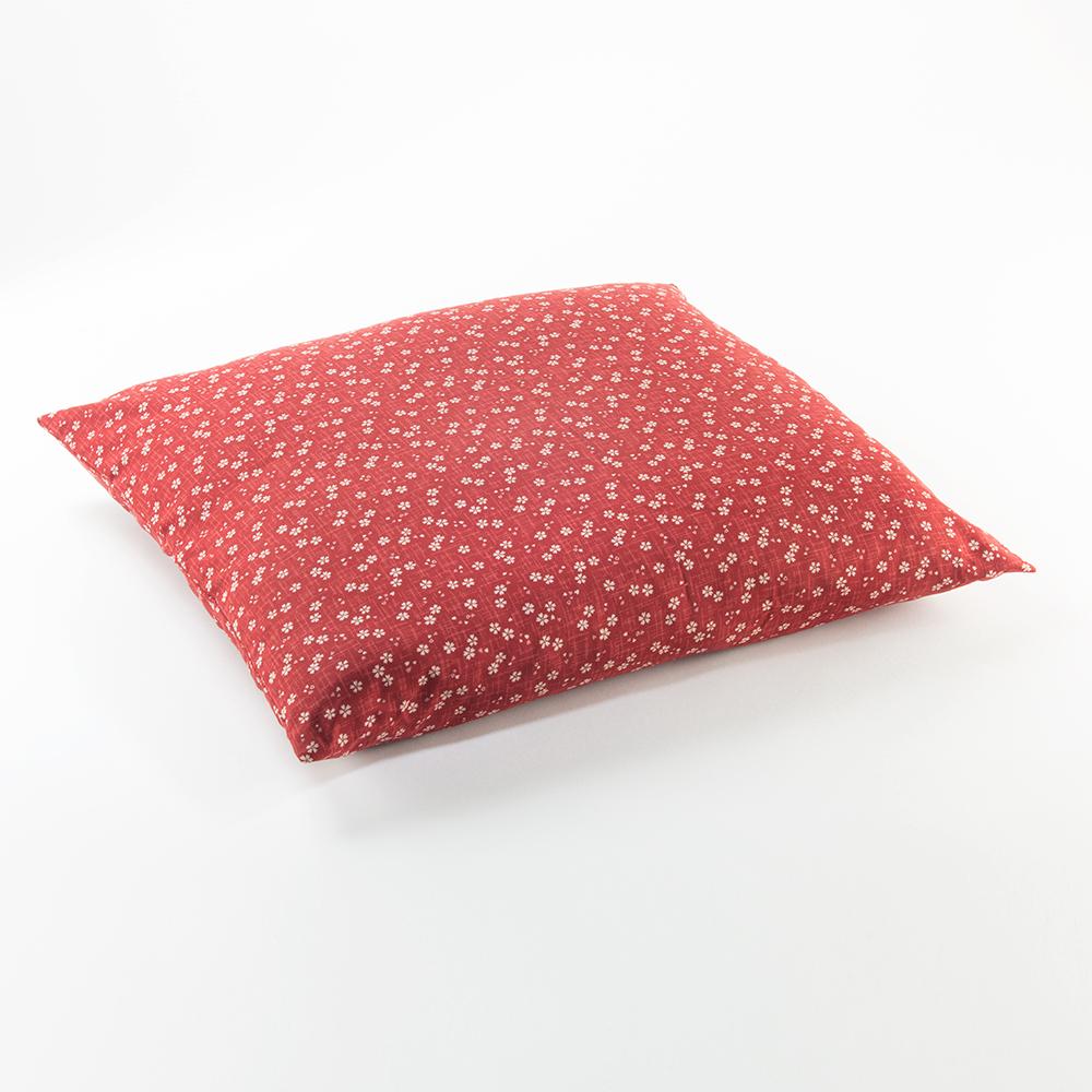 J-Life Sakura Red Zabuton Floor Pillow