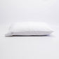 J-Life White Sateen Pillowcase_Pillows & Shams