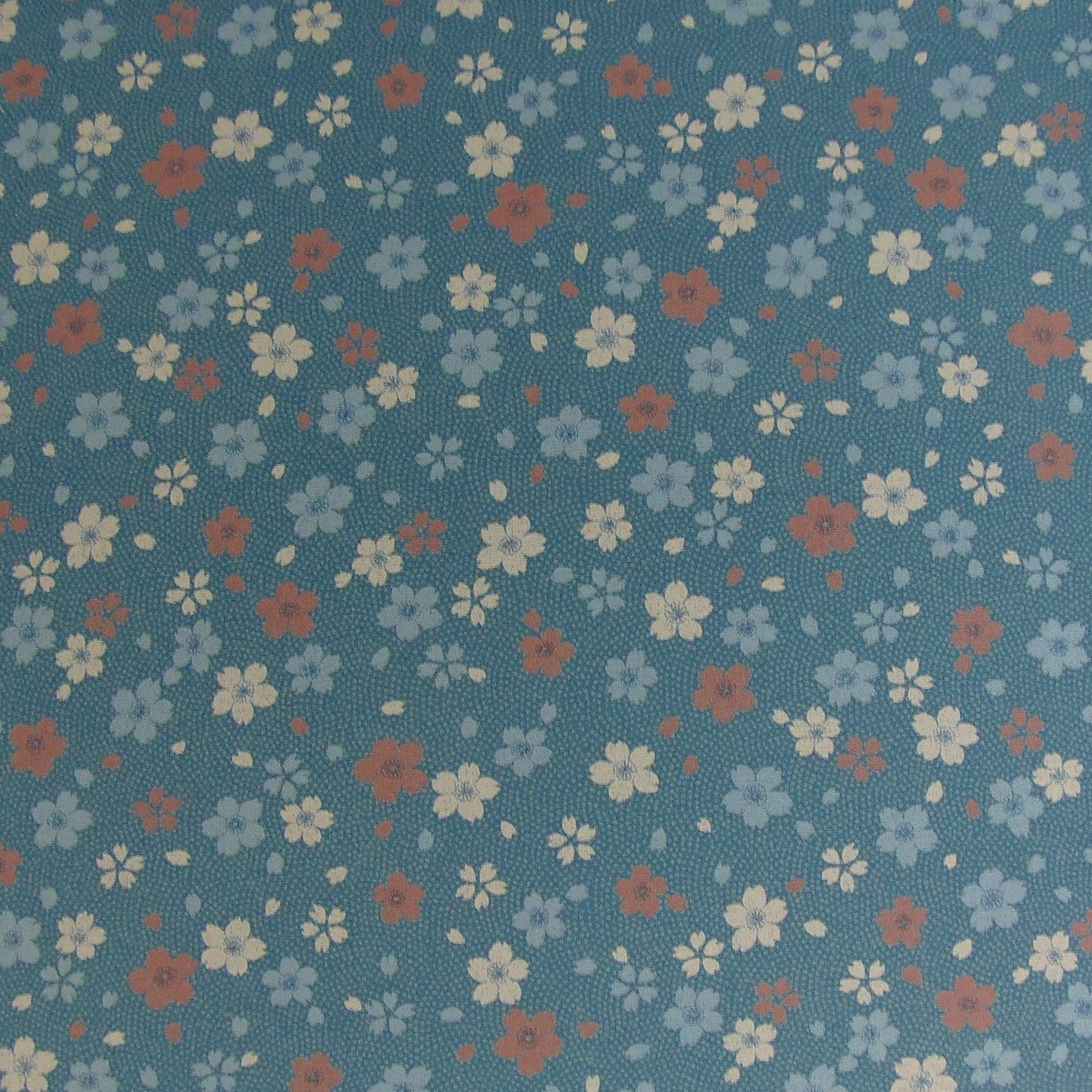 J-Life Cherry Blossom Blue Zabuton Floor Pillow_Pillows & Shams_Zabuton Floor Pillows