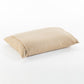 J-Life Asa No Ha Gold Buckwheat Hull Pillow_Pillows & Shams