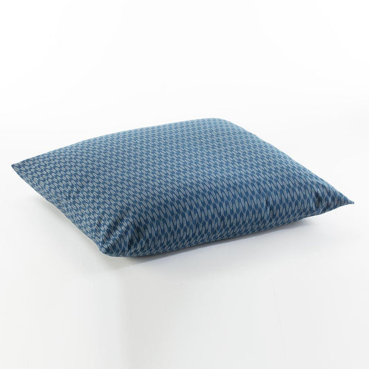 Ya Gasuri Light Blue Zabuton Floor Pillow