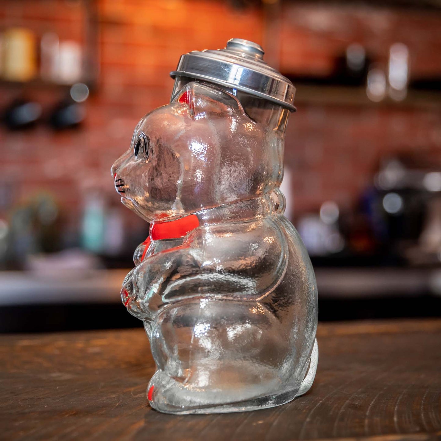 Glass Maneki Neko Jar_Lifestyle_Dining_Japanese Home_Traditional