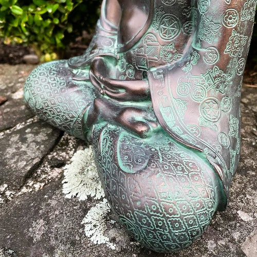 Decorated Buddha Garden Sculpture_Lifestyle_Home_Japanese Style