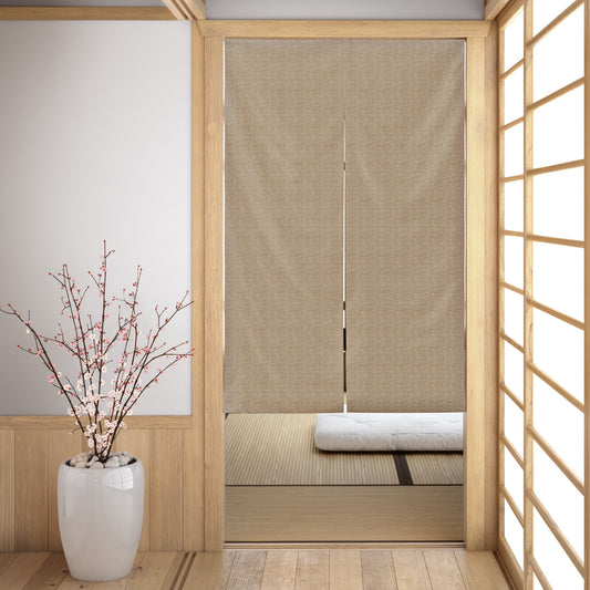 Dotto Tan Noren Japanese Door Curtain