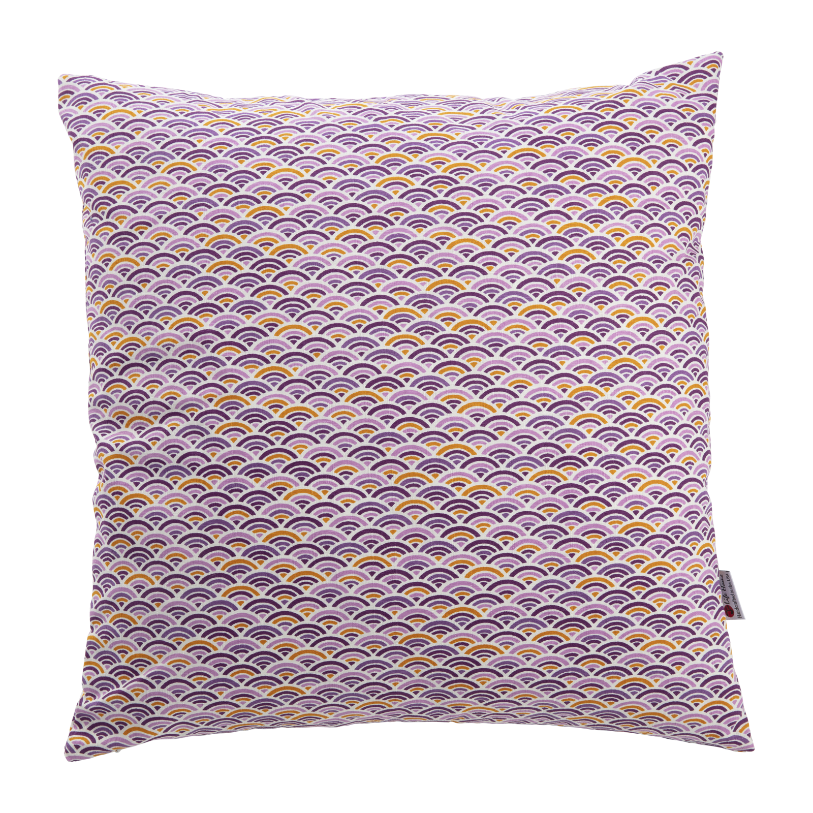 Colorful Seika Ha Purple Throw Pillow