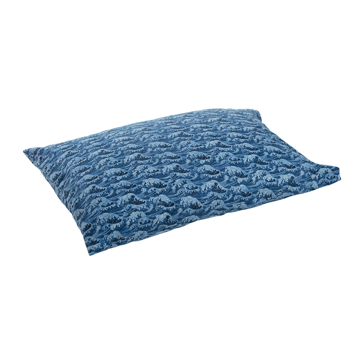 J-Life Tidal Wave Blue Pillowcase_Pillows & Shams