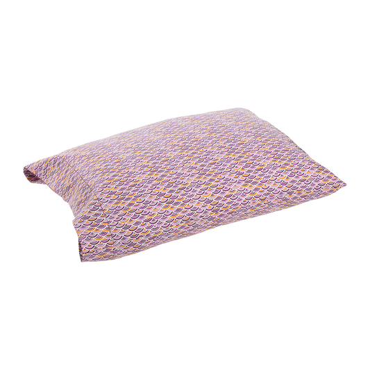 J-Life Colorful Seika Ha Purple Pillowcase