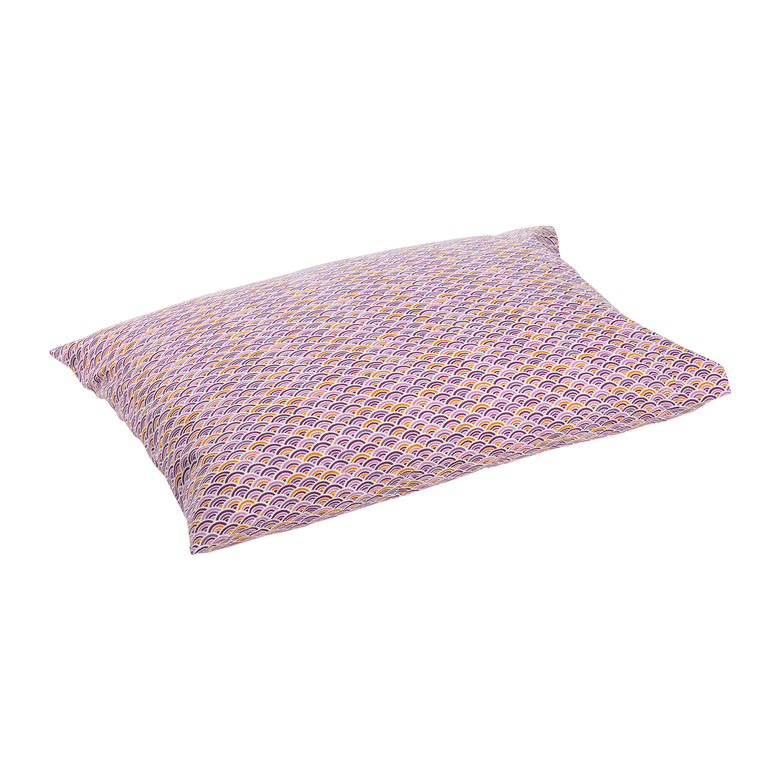 J-Life Colorful Seika Ha Purple Pillowcase_Pillows & Shams