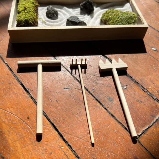 Miniature Zen Garden Rakes