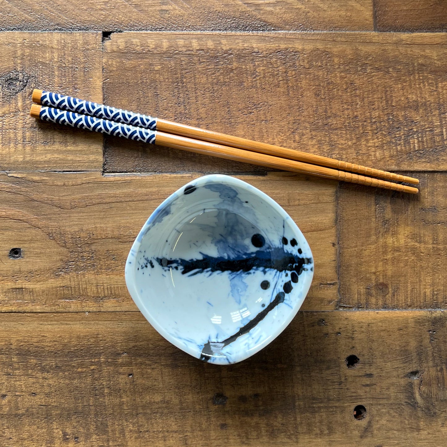 Chopsticks Set Bamboo Waka Blue/White_Lifestyle_Dining_Japanese Home