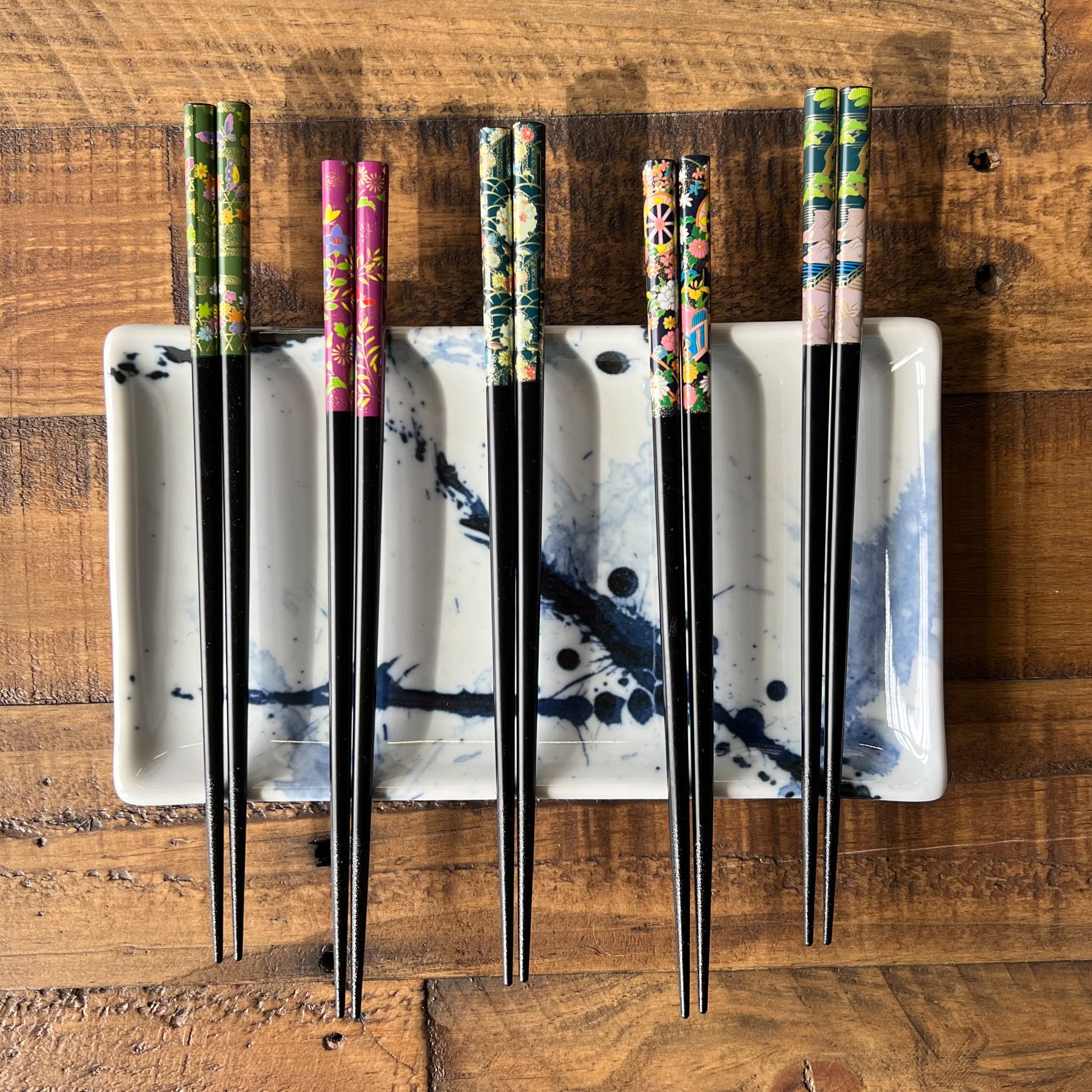Printed Chopsticks, Kimono