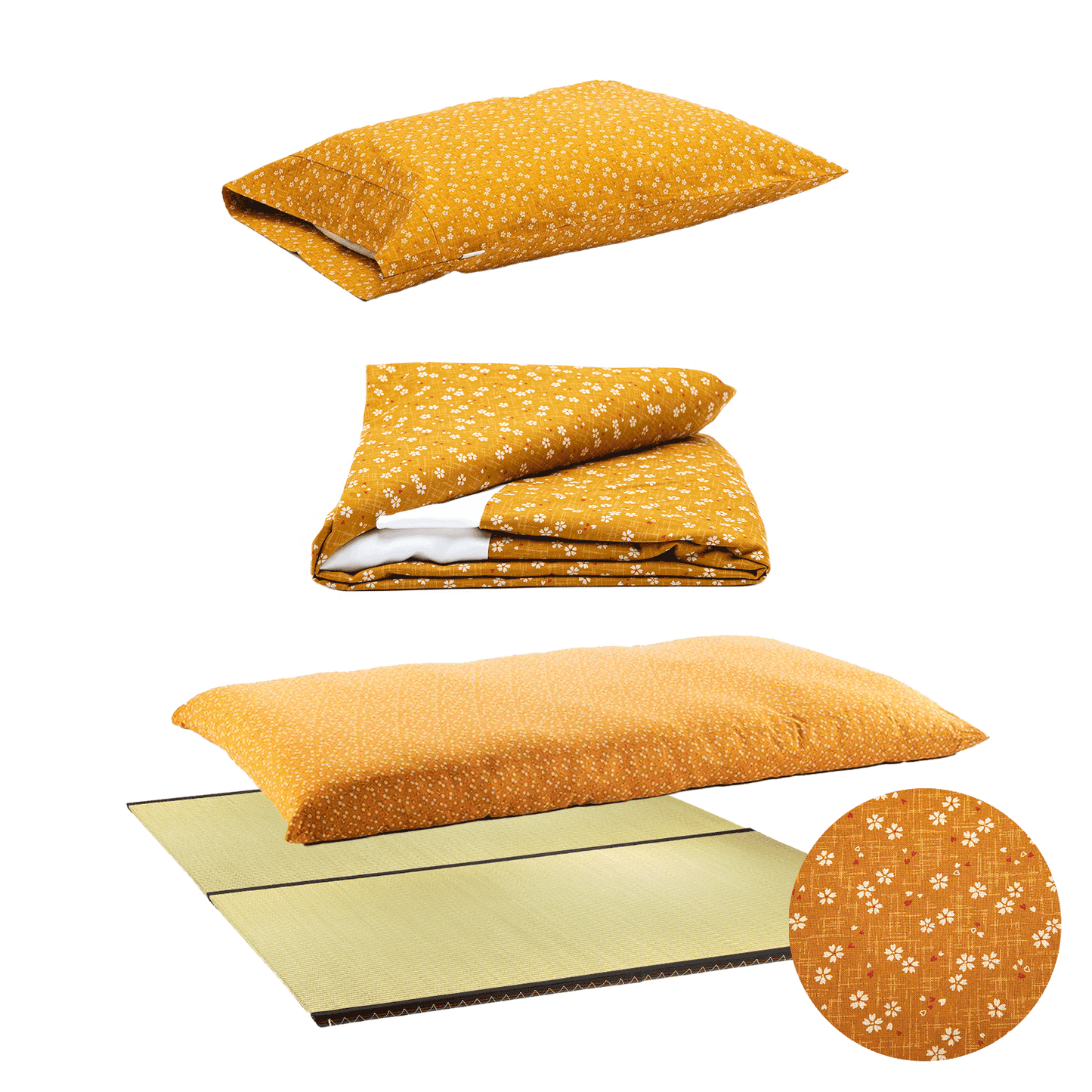 Complete Shikifuton Tatami Mat Bundle - Queen Size