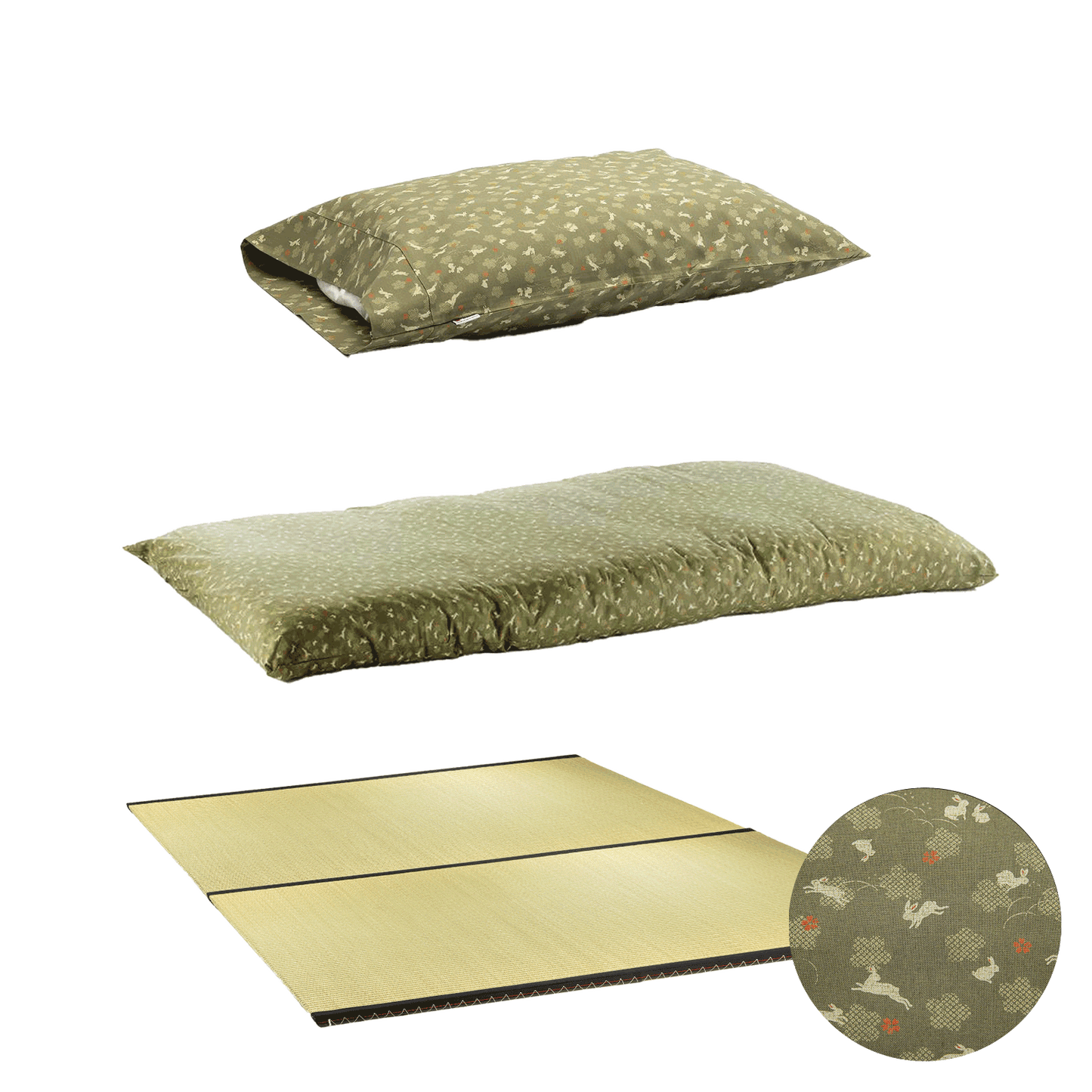 Complete Shikifuton Tatami Mat Bundle - Queen Size