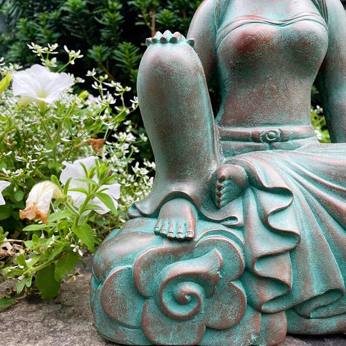 Quan Yin Royal Ease Garden Sculpture_Lifestyle_Home_Japanese Style_Traditional_1_2_3_4_5_6
