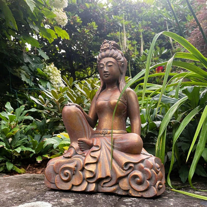 Quan Yin Royal Ease Garden Sculpture