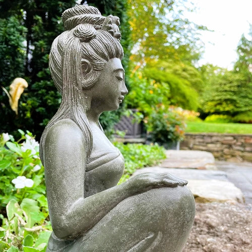 Quan Yin Royal Ease Garden Sculpture