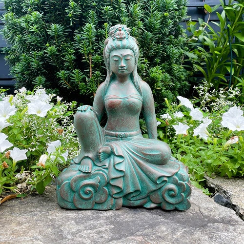 Quan Yin Royal Ease Garden Sculpture_Lifestyle_Home_Japanese Style_Traditional_1_2_3_4