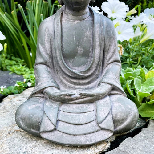 Buddha Calming Garden Sculpture_Lifestyle_Home_Japanese Style