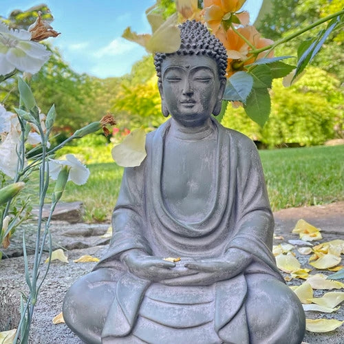 Buddha Calming Garden Sculpture_Lifestyle_Home_Japanese Style_Traditional