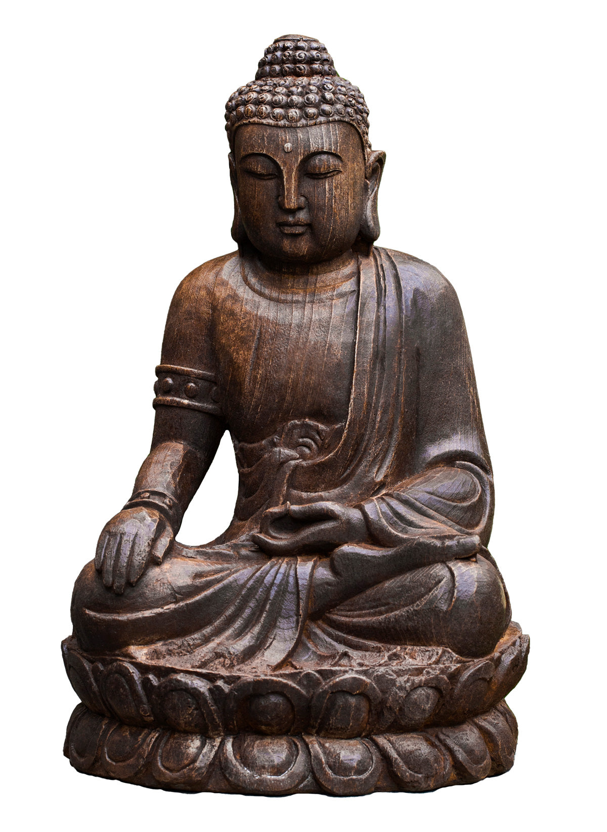 Antique Buddha Outdoor Statue