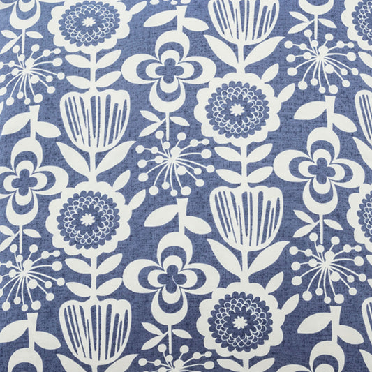 Imported Japanese Fabric - Saku Navy_Fabric_Imported from Japan_100% Cotton_Japanese Sleep System