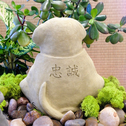 Garden Dog Meditation Statue_Lifestyle_Zen Garden_Japanese Style_Traditional