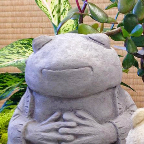 Garden Frog Meditation Statue_Lifestyle_Zen Garden