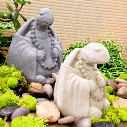Garden Turtle Meditation Statue