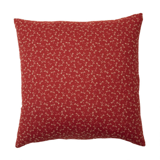 Tombo Red Throw Pillow