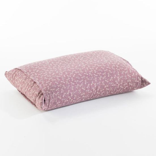 J-Life Tombo Purple Buckwheat Hull Pillow_Pillows & Shams