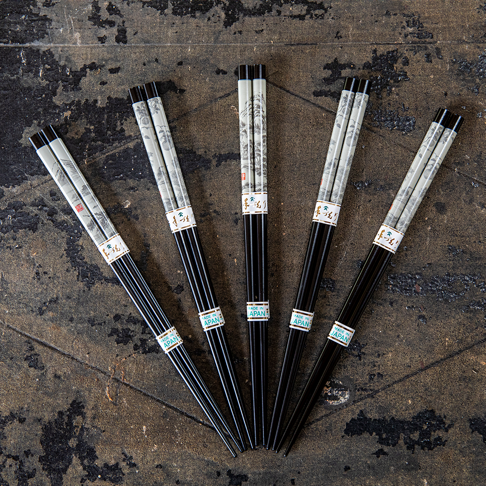Printed Chopsticks, Scroll
