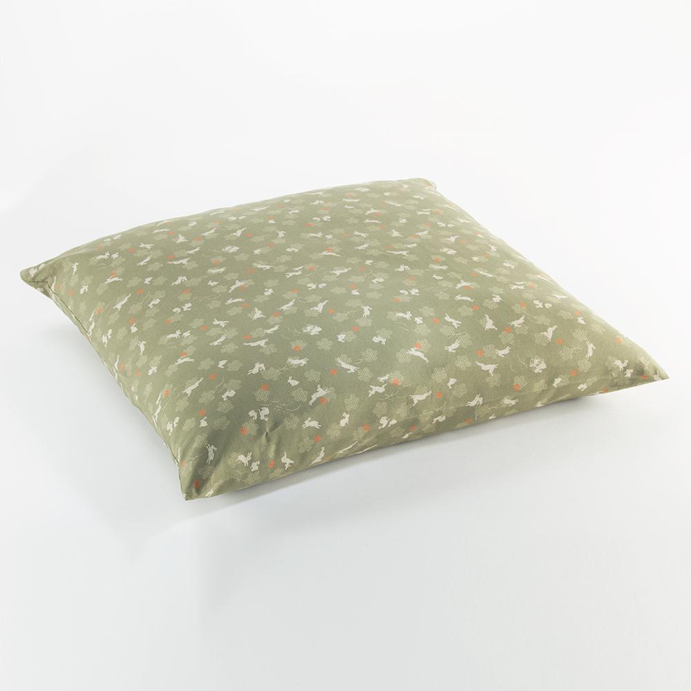 J-Life Usagi Green Zabuton Floor Pillow