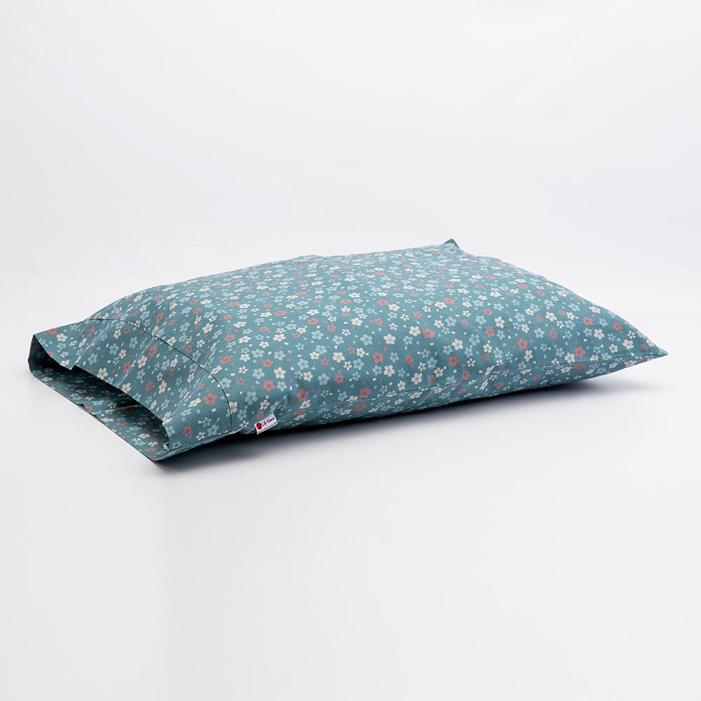 J-Life Cherry Blossom Blue Pillowcase