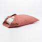 J-Life Asa No Ha Red Pillowcase_Pillows & Shams_Pillowcase