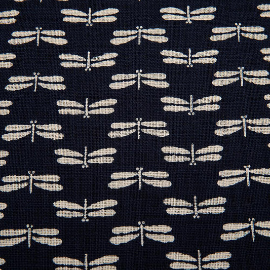 Imported Japanese Fabric - New Tombo Navy_Fabric_Imported from Japan_100% Cotton_Japanese Sleep System