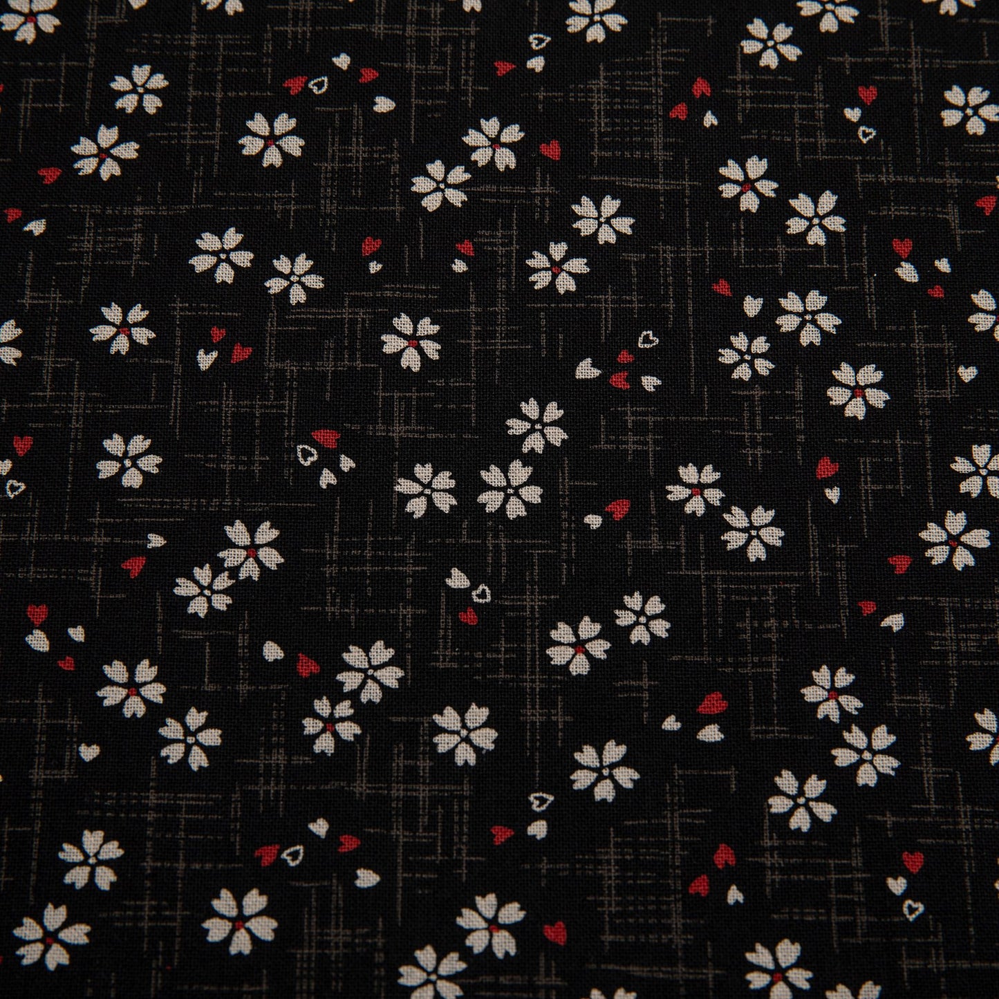 Imported Japanese Fabric - Sakura Charcoal_Fabric_Imported from Japan_100% Cotton_Japanese Sleep System