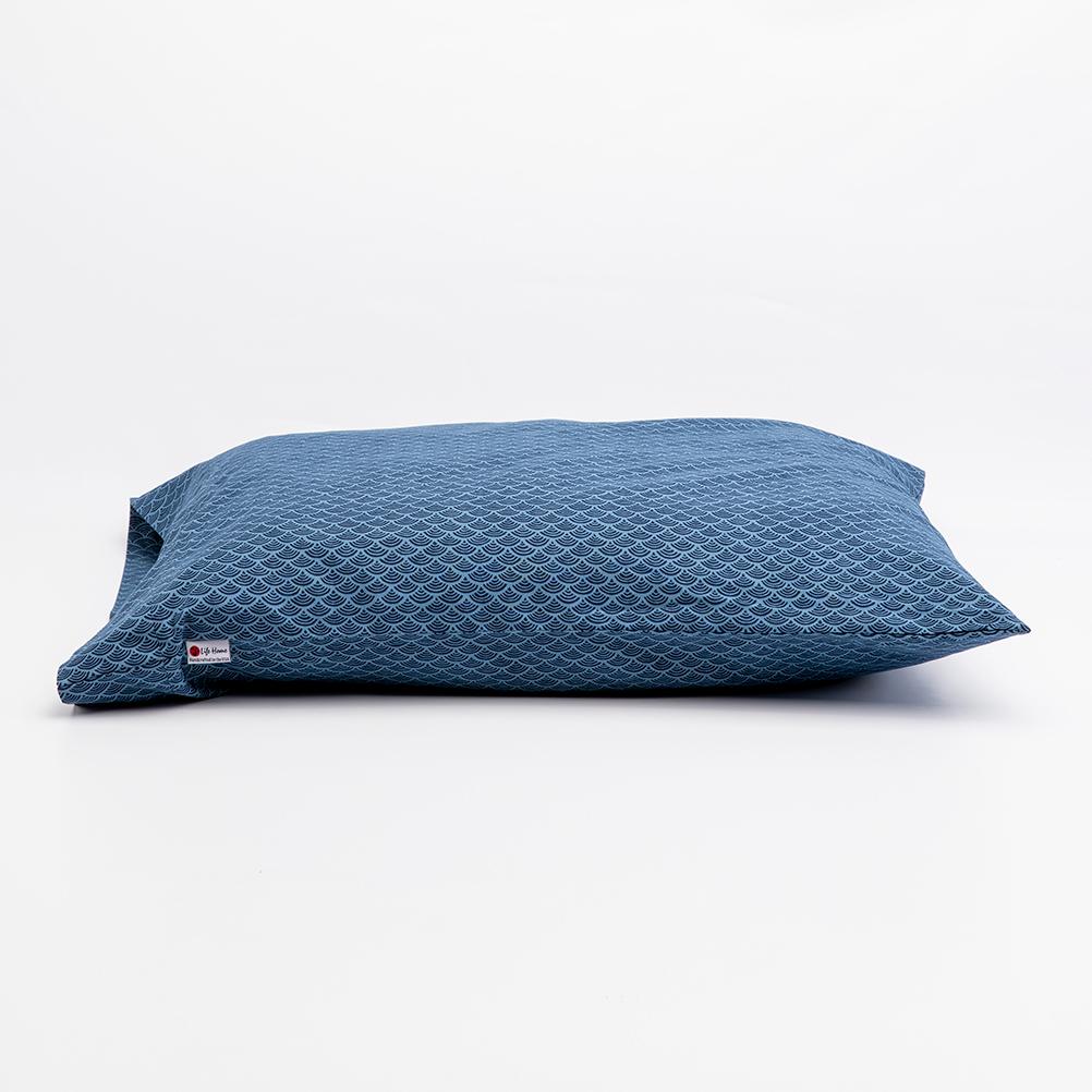 J-Life Nami Blue Pillowcase_Pillows & Shams