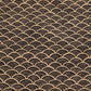 Imported Japanese Fabric- Nami Black_Fabric_Imported from Japan_100% Cotton_Japanese Sleep System