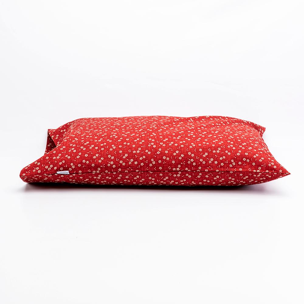 J-Life Sakura Red Pillowcase_Pillows & Shams_Pillowcase